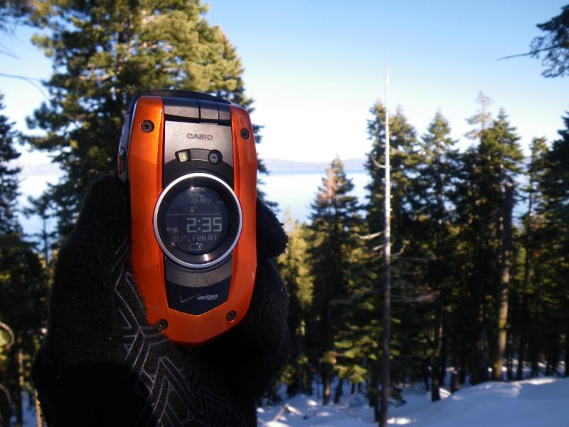 Illustration for article titled Casio Verizon Boulder G'zOne Waterproof Cellphone: Snowmodo Review